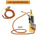 thumbnail image 4 of Pro Mapp Propane Self-Igniting Gas Welding Torch Stainless Steel Head W/5ft Hose, 4 of 7