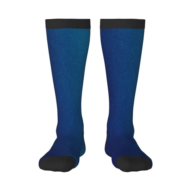 Balery teal blue Calcetines novedosos Calcetines deportivos Calcetines hasta la rodilla Calcetines de algodón Calcetines originales y geniales