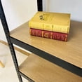 thumbnail image 5 of Miekor Furniture Storage Rack Shelving Unit Storage Shelf Steel Garage Utility Rack 4-Shelf Adjustable Shelves Heavy Duty Display Stand for Books, Kitchenware, Tools Boltless Assembly (Black) BS7834, 5 of 6