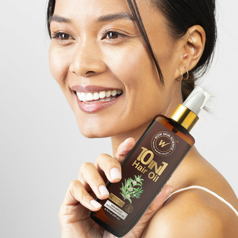 WOW Skin Science Miracle Tea Tree Rosemary Hair Oil 6.8 fl oz