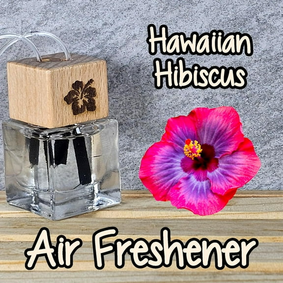 Hawaiian Hibiscus Car Air Freshener