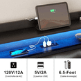 thumbnail image 4 of Cama Queen FABATO con cabecera Puertos USB y Luces LED, 4 of 7