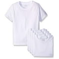 thumbnail image 2 of Fruit of the Loom Little and Big Boy's Classic White Crews T-Shirts Multi Packs, 2 of 6