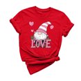 thumbnail image 3 of VKOYWKM Valentines Day Heart Tshirt for Women Cute Love Heart Graphic Tees Valentine Gift Top Short Sleeve Casual Crew Neck Holiday Tshirts, 3 of 7