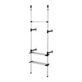 thumbnail image 1 of Simple Modern 2 Tier Telescopic Clothes Rack, 1 of 2