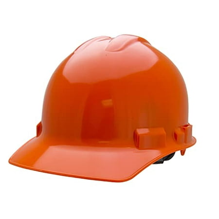 

Cordova H26R8 Hard Hat Cap-Style 6-Point Ratchet Suspension OSHA Work-Compliant Protection for Construction Remodelling Etc. Hi-Vis Orange