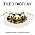thumbnail image 5 of Panda Stylish Chiffon Beach Dresses with Polyester Straps - for Summer Days and Beach Skirts, 5 of 6