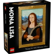 LEGO Art Mona Lisa Building Set - Leonardo da Vinci Wall Display, Ages 18+ DIY Crafts for Men, Women - Great for Puzzle and Art Lovers - Birthday Gift Idea - Includes Detachable Frame - 31213