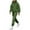 #063-Army Green, variant on Yaoyar Men Valentine's heart-print Casual Pullover Hooded Sports Print Long Sleeve Trousers Two-Piece Elastic Waist Tracksuit Quick Dry Long Sleeve Top And Pants