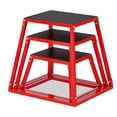 thumbnail image 1 of PIONEERWORKS Jumping Step Box, Steel Constructed Plyo Platform with Anti-Slip, Non-Slip Exercise Box for Home Gym, Enhances Conditioning and Strength, 1 of 9