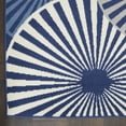 thumbnail image 5 of Nourison Grafix Geometric Navy 2'3" x 7'6" Area Rug, (2x8), 5 of 8