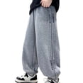 thumbnail image 2 of Boys Pants Jogger With Elastic Cuffs Stylish Athletic Sweatpants Casual Trousers, 2 of 8