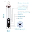 thumbnail image 4 of Blackhead Vacuum Cleaner Rechargeable Blackhead Extractor with LED Screen and 6 Exchangeable Beauty Heads, 4 of 7