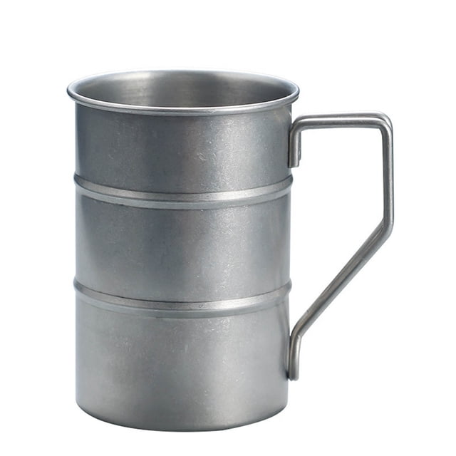 Kitchen Tools Stainless Steel Mug Outdoor Camping Mug Office Coffee Mug Portable Drinking Tea Mugs