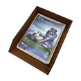 thumbnail image 4 of UnionBasic PU Leather Stackable Office File Document Tray Case Rack Desk File Document Organizer Holder (1-Layer, Brown), 4 of 10