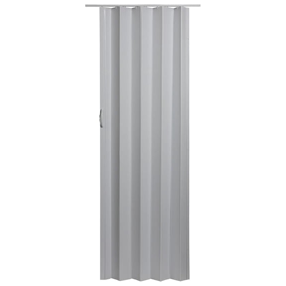 Contempra Interior Accordion Door with Magnet and Accompanying Striker for Multi Fold Interior Doors, Sand White