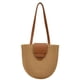thumbnail image 1 of Bolso de algodón para mujer, bolso de hombro tejido, bolso de mano grande, bolso de playa para viajes de verano, bolso hecho a mano, 1 of 7