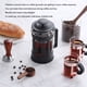 thumbnail image 4 of Tetera De Prensa Francesa De Vidrio, Manual De French Press 350ml Super Filtrado Para El Hogar, 4 of 7