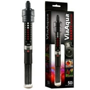 Via Aqua Quartz Heater 50 Watts - 13 Gallon Tank (8 Units)