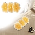thumbnail image 5 of 1 Pc Cute Flower Bath Mat Flower Pattern Non-Slip Washable Rugs Floor Mat Bathroom Rug Non Slip Washable High Absorbent Easy to Clean for Bathroom, Living Room, 23.62x15.75 Inch, Yellow, 5 of 5