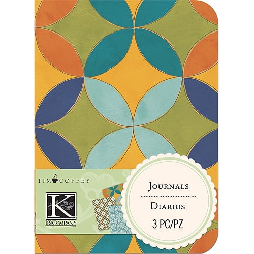 K & Company Travel Journals, 3Pack