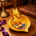 thumbnail image 6 of Cadancy Dragon Trinket Dish Jewelry Tray for Rings Earrings Necklace Bracelet Organizer Decorative Fantasy Home Office Desk Table Decor Gift, 6 of 6