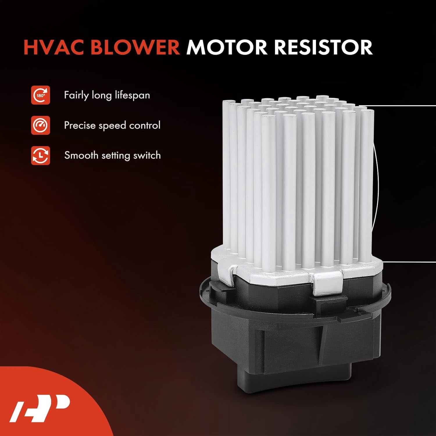 A-Premium HVAC Blower Motor Resistor Replacement for Mercedes-Benz Sprinter 2500 3500 2010-2015 with Automatic Temp Control