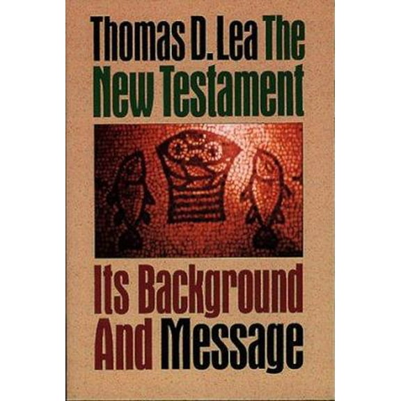 Pre-Owned The New Testament: Its Background and Message (Paperback) 0805410783 9780805410785