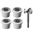 thumbnail image 6 of 4Pcs 1/2'' Thread Water Pipe Fittings 26.5Mm Boring Drill Bit Set For Ppr Water Pipes Internal Thread Repair Tool, 6 of 9