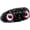 Black Pink, variant on 10MM Unisex Stainless Steel Vintage Gothic Demon Eye Owl Biker Ring with Gemstone Eyes
