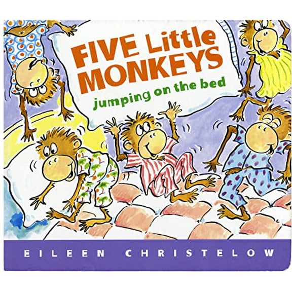 Pre-Owned Five Little Monkeys Jumping on the Bed Lap (Board book) 0547131763 9780547131764