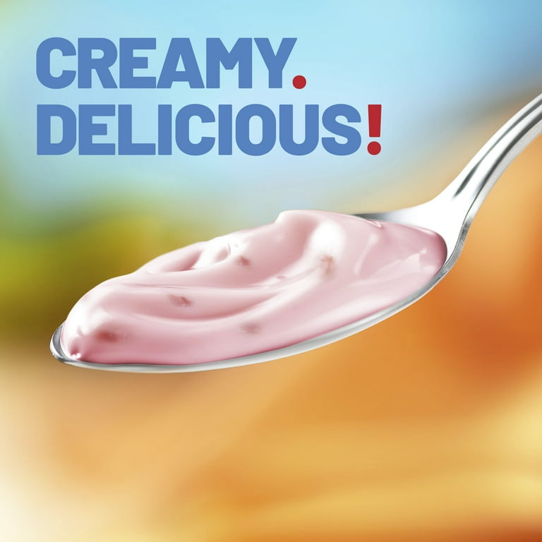 Yoplait Light Strawberry Fat Free Yogurt, 6 OZ Yogurt Cup - Walmart.com