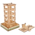 thumbnail image 5 of Alimentador de heno de madera para conejito de conejito de madera Alimentación de alimentos Rack PET PET PEADER, 5 of 5