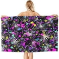 thumbnail image 2 of Butterfly Large Beach Towel - Plush Thick Cotton Pool Towel, Adult Beach Towels, 2 of 16