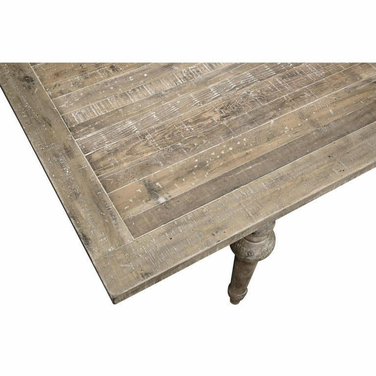 Reclaimed wood butterfly leaf dining table deals