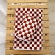thumbnail image 5 of Red Checkerboard With Thick Bath Towels For Home Quicker To Dry Super Absorbent Bathroom Towels, 5 of 6