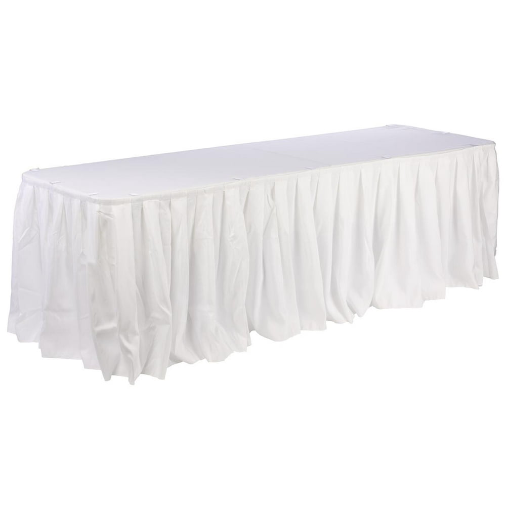 Displays2go Set Of Linens For Banquet Tables, 72 x 30-Inch, Includes ...