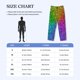 thumbnail image 4 of Fotbe Colorful Glitter Pantalones de Pijama para Hombre, Pantalones de Dormir, Pantalones de Casa con Cintura Ajustable y Bolsillos-Small, 4 of 6