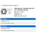 thumbnail image 2 of Wheel Bearing - Compatible with 2011 - 2017 Volkswagen Touareg 2012 2013 2014 2015 2016, 2 of 2