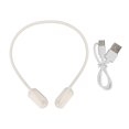 thumbnail image 1 of Auriculares Bluetooth de oído abierto, estéreo, sin pérdidas, recargables, inalámbricos, para correr, conducir, hacer ejercicio, color blanco, 1 of 14