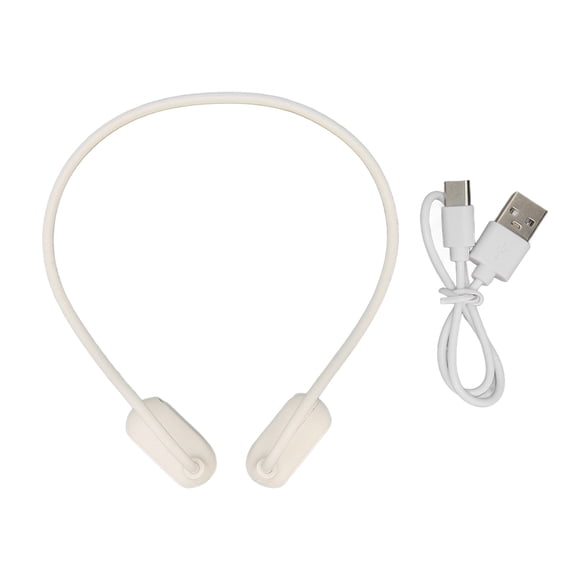 Auriculares Bluetooth de oído abierto, estéreo, sin pérdidas, recargables, inalámbricos, para correr, conducir, hacer ejercicio, color blanco