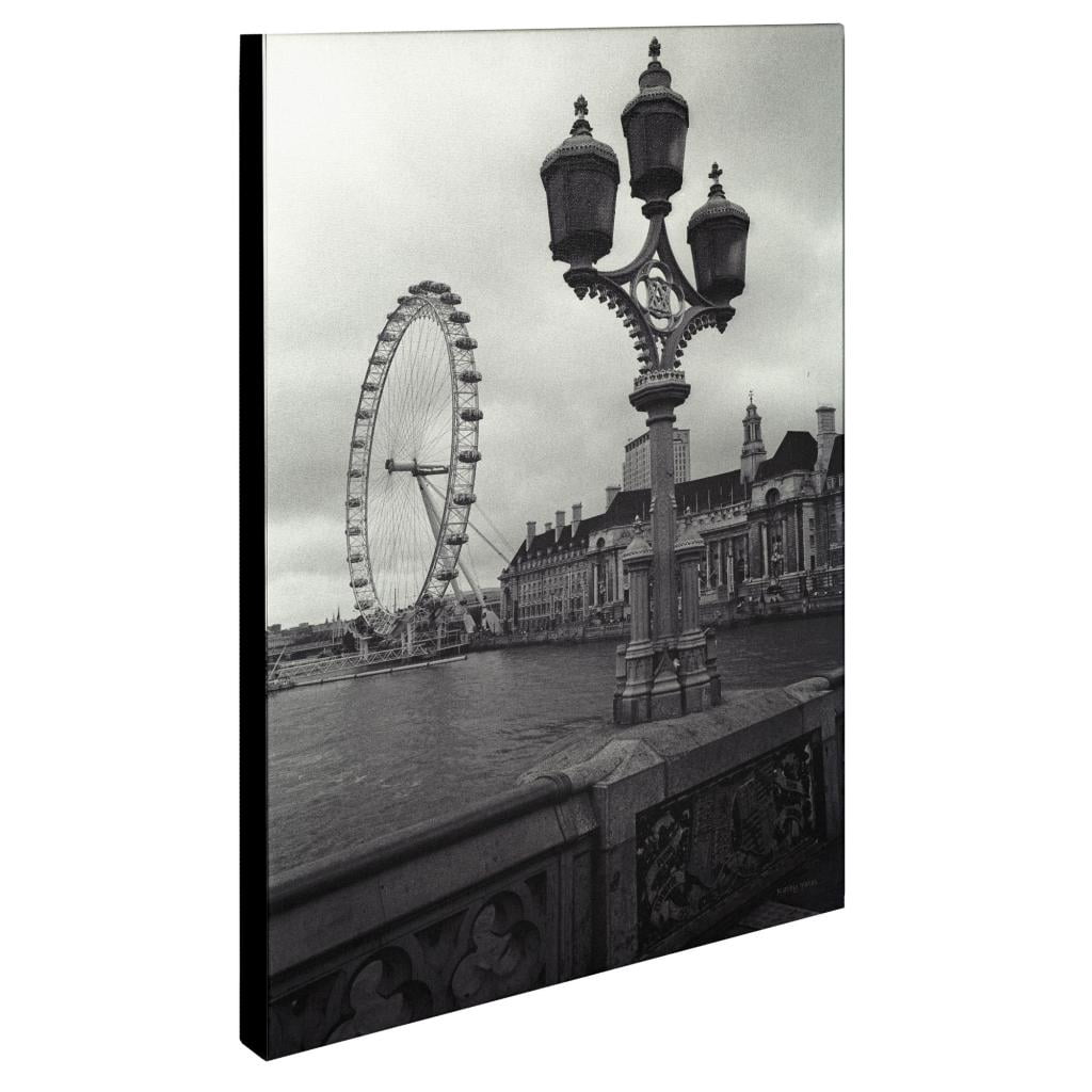 Trademark Fine Art 'London Eye' Canvas Art by Kathy Yates