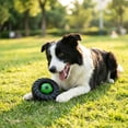 thumbnail image 4 of Tire Dog Chew Toy Treat Dispenser Indestructible Rubber Tire Toy for Small to Medium Dogs Puppy Aggressive Chewers, 4 of 7
