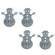 thumbnail image 1 of Ounissouiy de Navidad Cubiertos Bolsa Sacos Vajilla única Titular Organizador Ligero Encantador Pequeño Vajilla de Navidad Bolsas Cocina Kits de decoración para fiestas Gris claro Ounissouiy HA068999-02, 1 of 6