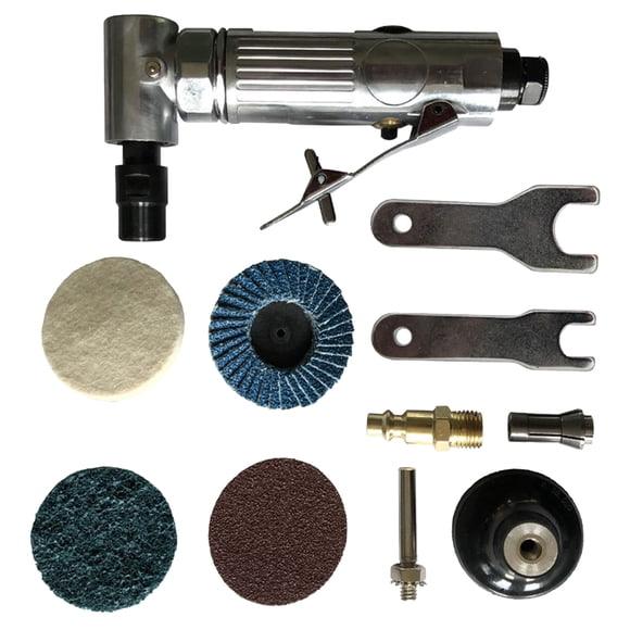 IFANLANDOR 1 Set Pneumatic Polishing Machine for Metal Working and Furniture Carving 11.8x3.15x1.18in
