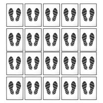 Masteelf Disposable Car Floor Mats for Vehicle Use Multi Color Paper Material Universal Fit Easy to Install 40 Pieces