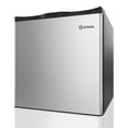 thumbnail image 1 of STAKOL 1.1 cu.ft. Compact Single Door Mini Upright Freezer w/Stainless Steel Door Dorm, 1 of 10