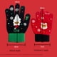 thumbnail image 5 of Guantes navideños de invierno para mujer, con pantalla táctil, para niños, con dibujos animados, tejidos, 5 of 6