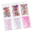 thumbnail image 2 of Conjunto de brillo de joyería de calcomanías de arte de uñas artesanales de lentejuelas de uñas en forma de estrella Yinane Lentejuelas de brillo de uñas, 2 of 8