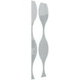thumbnail image 4 of Ekena Millwork 47"H x 1/8"T Ozark Adjustable Acrylic Decorative Slat Wall Panel Kit, Grey (contains 8 Slats + 1 Straight Edge Starter Slat), 4 of 11
